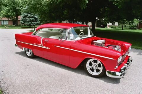 Photo: 55 Chevy with Air Ride DOWN! 1955 Chevy Bel Air Sport