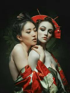 Lesbian japanese geisha