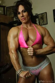 muscular woman, , bodybuilder, muscle woman, fbb, Annie Rivieccio.