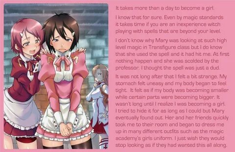 Feminization manga