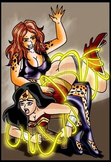 Xbooru - archangemon spank spanked spanking wonder woman 368