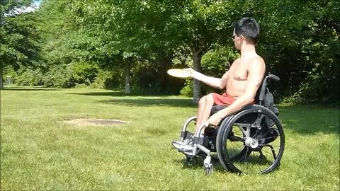 Adaptive Sports - Disc Golf (Wheelchair user) (Paraplegic) -