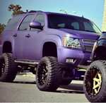 Candy Purple Tahoe!! :) Lowrider trucks, Chevy tahoe, Lifted