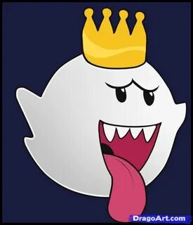 How to Draw King Boo King boo, Guided drawing, Drawings