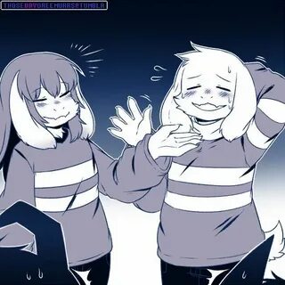 Saving The Broken Soul (Goat Frisk x Asriel Story) (by Chibi