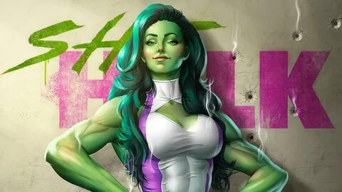 She-Hulk Fanart Wallpaper 4k Ultra HD ID:4358