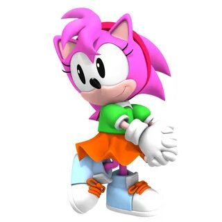 Classic Amy Rose Rosy the rascal, Classic sonic, Sonic and a