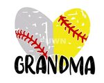 Grandma svg baseball svg softball svg sports svg baseball Et