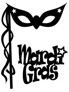 Mardi Gras Mask & Title ssriverac2012 Mardi gras svg, Mardi 