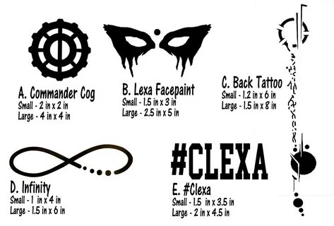 The 100 Lexa Decals Etsy