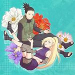 "Nara Shikamaru" "Yamanaka Ino" Naruto art, Anime, Shikamaru