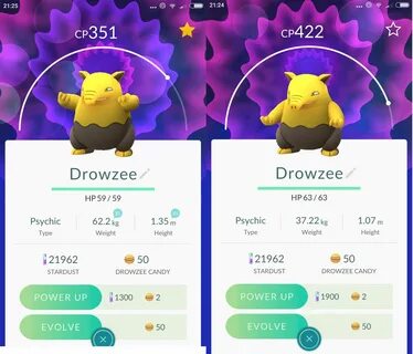 Pokemon Drowzee Evolve - #GolfClub