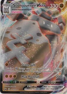 Stonjourner VMAX - 116/202 - Ultra Rare - Pokémon Singles " 