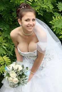 Big boobed bride