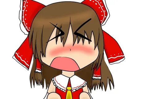 Reimu Angry Chibi by AnimaX3 on DeviantArt