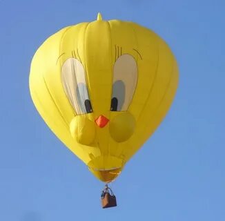 Tweety Bird Air balloon, Hot air balloon rides, Hot air ball