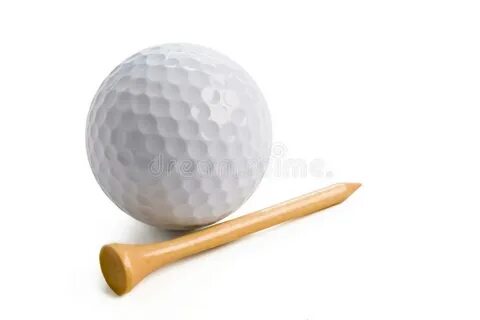 Golf ball with red tee stock photo. Image of equipment - 213