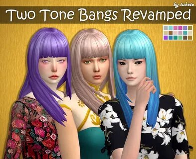 EA hair recolor Sims, Sims 4, Tone hair