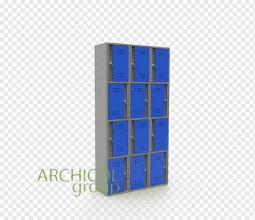 Shelf Locker Cobalt blue Furniture, Lockers, furniture, rect