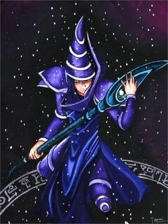 Dark Magician by katuwagnal on DeviantArt The magicians, Ani