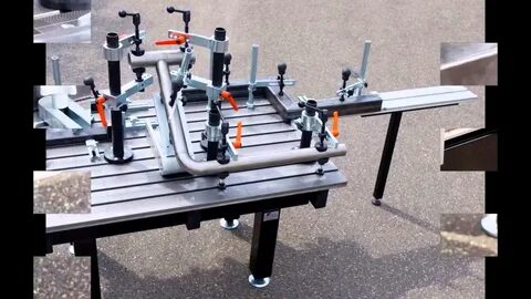 Forster Welding Table System - Jig & Fixtures - YouTube