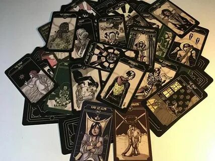 The Sinking Wasteland Tarot Deck includes 79 Major and Minor