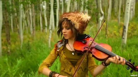 LINDSEY STIRLING violin violinist electronic classical cross