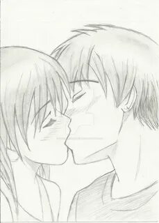 How To Draw Anime Characters Kissing - These pictures of thi