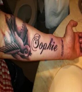 Cool tattoo with name