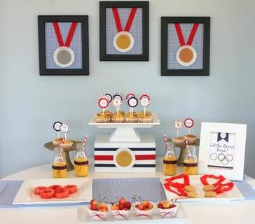 Summer Olympics Party with Free Printables Lucy 8th Party Pi