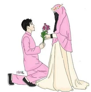 Kartun Gambar Sketsa Hubungan Suami Istri Bergerak - Gambar 