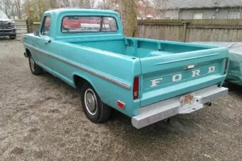 Long Bed Beauty: 1968 Ford F100 Pickup Old ford truck, Ford 