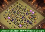 Base Th 9 War Anti 3 Bintang 2020 : Best Th9 Base Layouts Wi