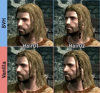 skyrim female hair mod goreng