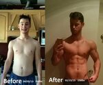 5 foot 9 Male Before and After 14 lbs Weight Gain 144 lbs to