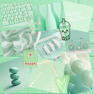 The Best 29 Pastel Green Mint Green Aesthetic Wallpaper Desk