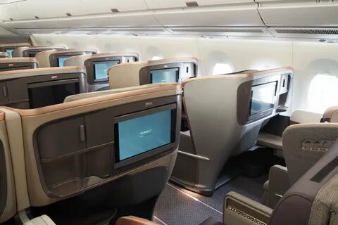 Where to Sit in Singapore Airlines' A350: Business Class