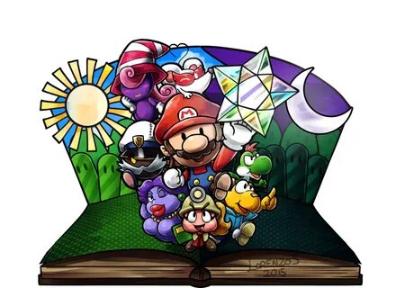 The Thousand Year Door Paper mario, Mario, A thousand years