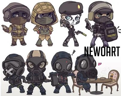 Mute Rainbow Six Siege Chibi 10 Images - Ela 8k Ultra Hd Wal