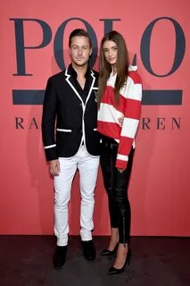 Michael Stephen Shank and Taylor Hill attend the Polo Red Ru