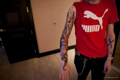 Deadmau5 sleeve 3 Celebrity tattoos, Deadmau5 tattoo, Music 