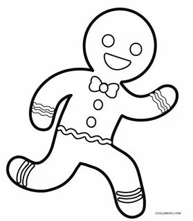 Free Printable Gingerbread Man Coloring Pages For Kids Cool2