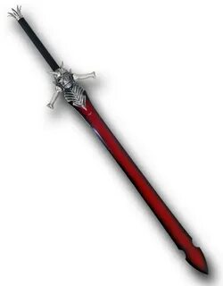 S0168 GIANT DEVIL MAY CRY RED QUEEN SWORD OF NERO REBELLION 