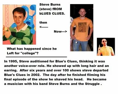 Steve from Blues Clues Where is he now?