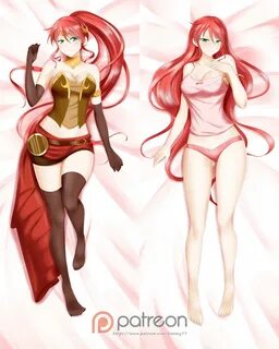 Pyrrha Nikos Dakimakura RWBY Know Your Meme