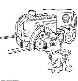 Раскраски Щенячий патруль (PAW Patrol)