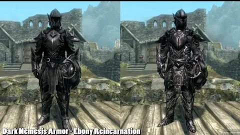 Skyrim Mod Spotlight: Dark Nemesis Armor - Ebony Reincarnati