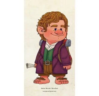 Bilbo Baggins - Fanart Character Design on Behance