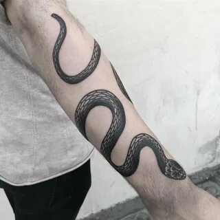 Татуировка змея (77 фото)
