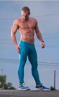 I love men into spandex tights. Compression tights men, Mens